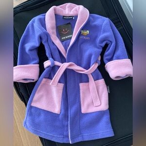 Joe Boxer Kids Robe - Purple and Pink
